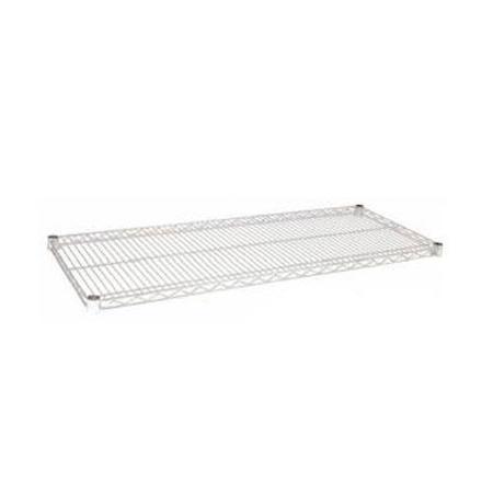 OLYMPIC 18 in x 60 in Chromate Finished Wire Shelf J1860C